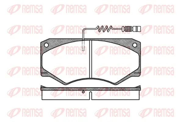 Brake Pad Set, disc brake (0047 14)