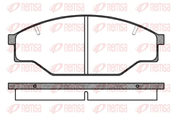 Brake Pad Set, disc brake (0197 10)
