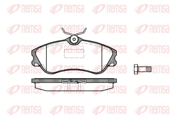 Brake Pad Set, disc brake (0634 00)