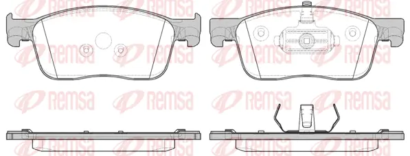 Brake Pad Set, disc brake (1719 00)
