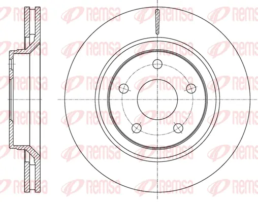 Brake Disc (61610 10)