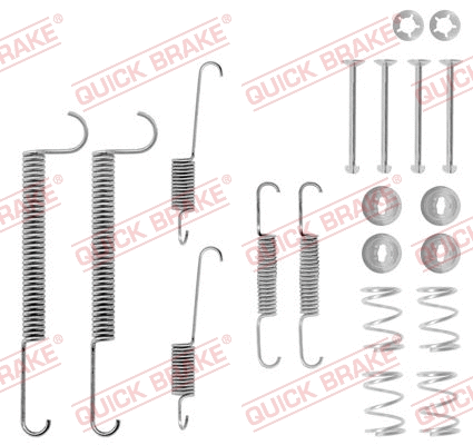 Accessory Kit, brake shoes (105-0630)