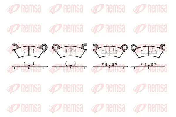 Brake Pad Set, disc brake (0160 00)