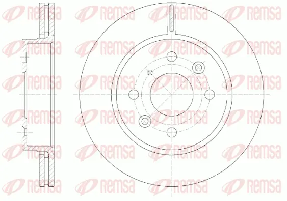 Brake Disc (6523 10)
