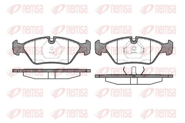 Brake Pad Set, disc brake (0139 00)