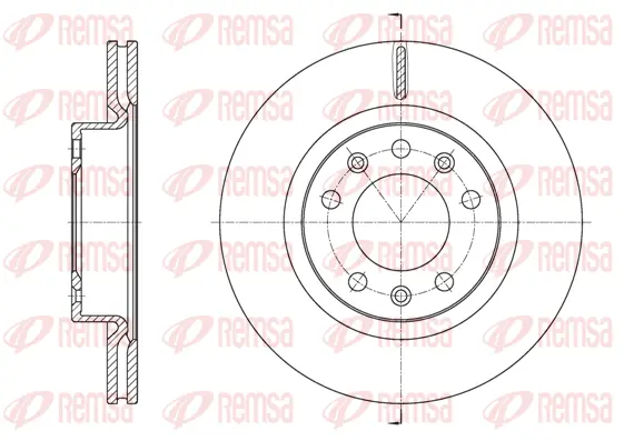Brake Disc (61584 10)