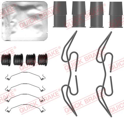 Accessory Kit, disc brake pad (109-0134)