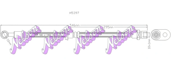 Brake Hose (H5397)