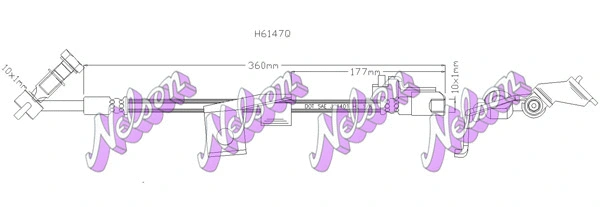 Brake Hose (H6147Q)