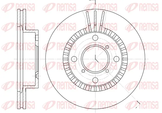 Brake Disc (6553 10)
