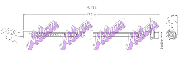 Brake Hose (H5769)