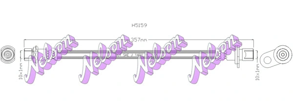 Brake Hose (H5159)