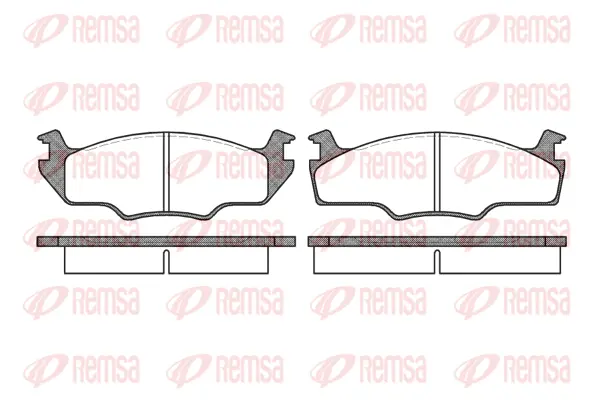 Brake Pad Set, disc brake (0121 10)