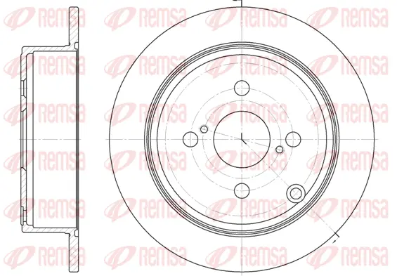 Brake Disc (61073 00)