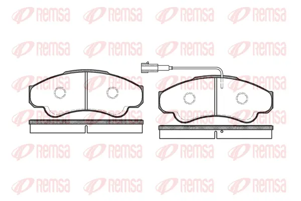 Brake Pad Set, disc brake (0959 01)