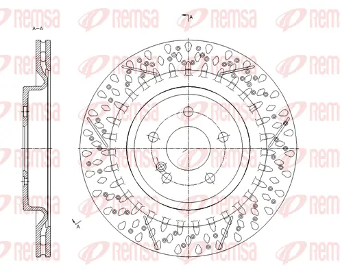 Brake Disc (61853 10)