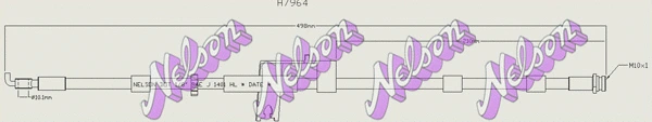 Brake Hose (H7964)