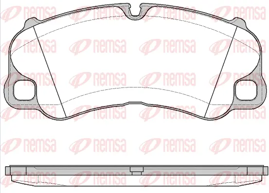 Brake Pad Set, disc brake (1595 00)
