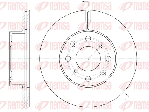 Brake Disc (6366 10)