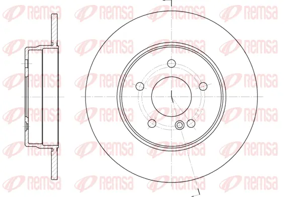 Brake Disc (6555 00)