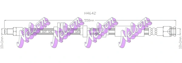 Brake Hose (H4642)