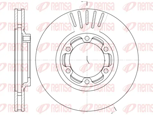 Brake Disc (61083 10)