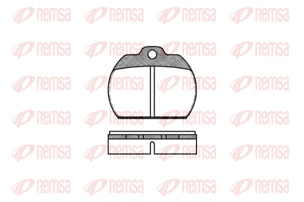 Brake Pad Set, disc brake (0082 00)