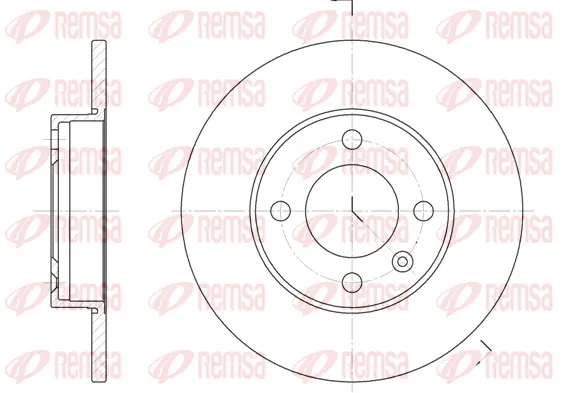 Brake Disc (6086 00)