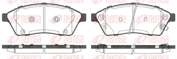 Brake Pad Set, disc brake (1411 00)
