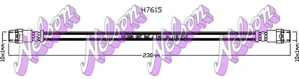 Brake Hose (H7615)