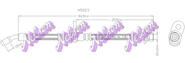 Brake Hose (H5223)