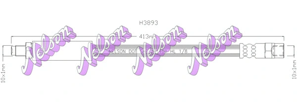 Brake Hose (H3893)