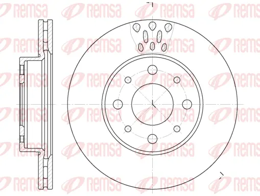 Brake Disc (6517 10)