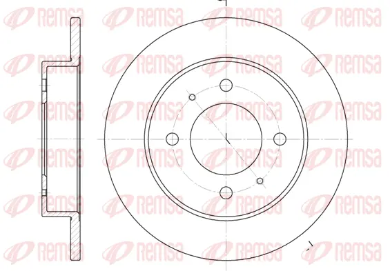 Brake Disc (6627 00)