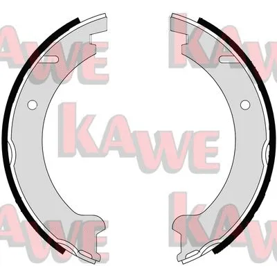 Brake Shoe Set, parking brake (07235)