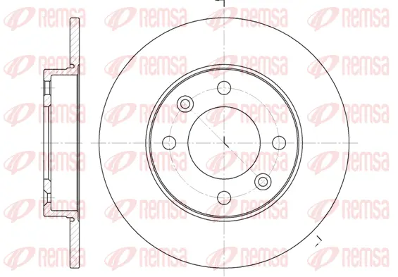 Brake Disc (6630 00)