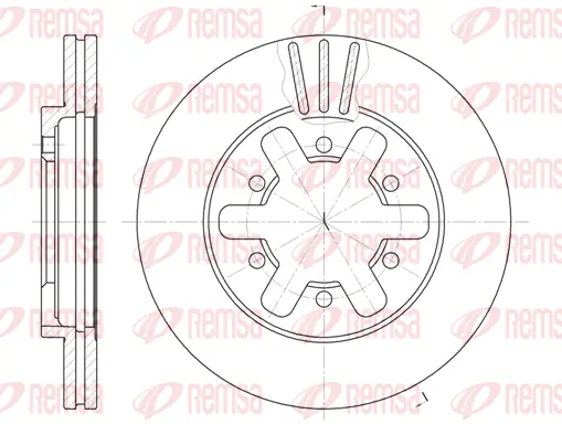 Brake Disc (6432 10)