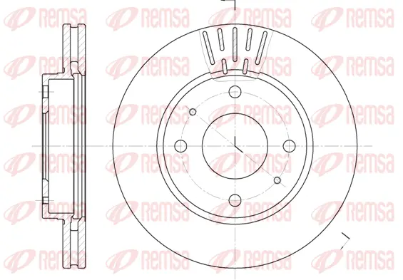 Brake Disc (6633 10)