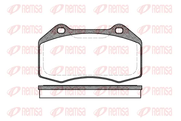 Brake Pad Set, disc brake (1113 00)