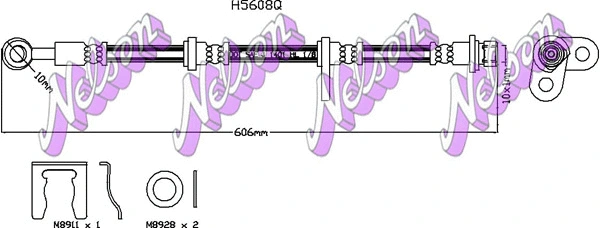 Brake Hose (H5608Q)