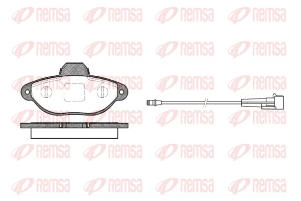Brake Pad Set, disc brake (0414 01)