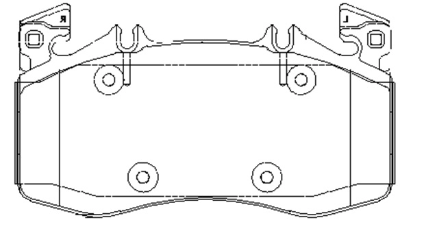 Brake Pad Set, disc brake (1908 00)
