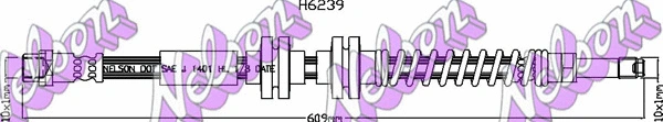 Brake Hose (H6239)