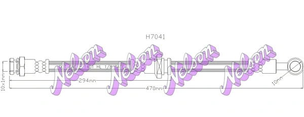 Brake Hose (H7041)