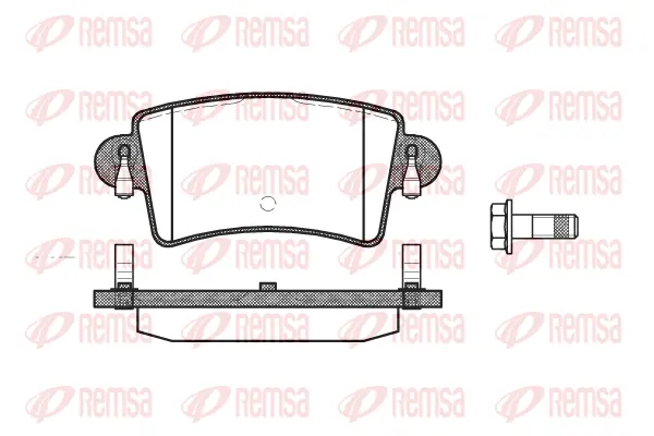 Brake Pad Set, disc brake (0833 00)