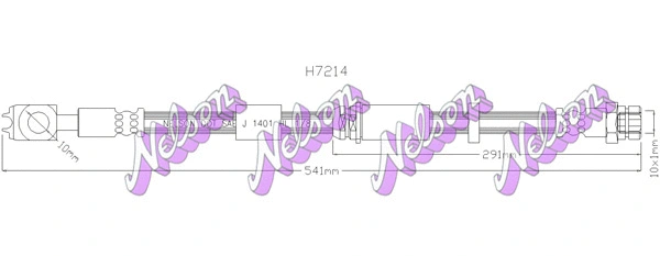 Brake Hose (H7214)