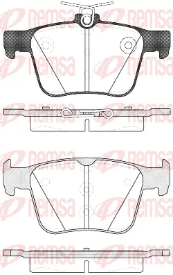 Brake Pad Set, disc brake (1516 10)