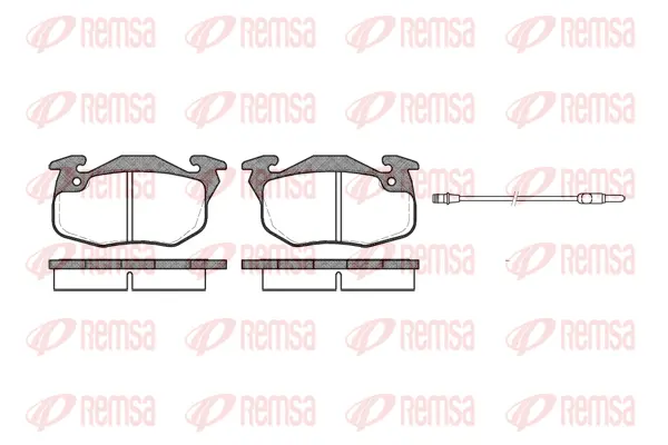 Brake Pad Set, disc brake (0192 12)