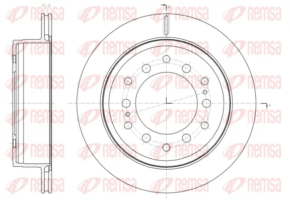 Brake Disc (61664 10)