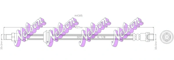 Brake Hose (H4305)